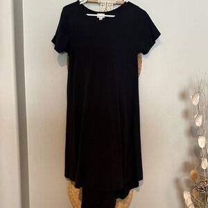 LulaRoe Charcoal black Carly dress